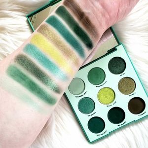 Colourpop ☘️ ‘Just My Luck’ 9-Pan Shadow Palette NWOB